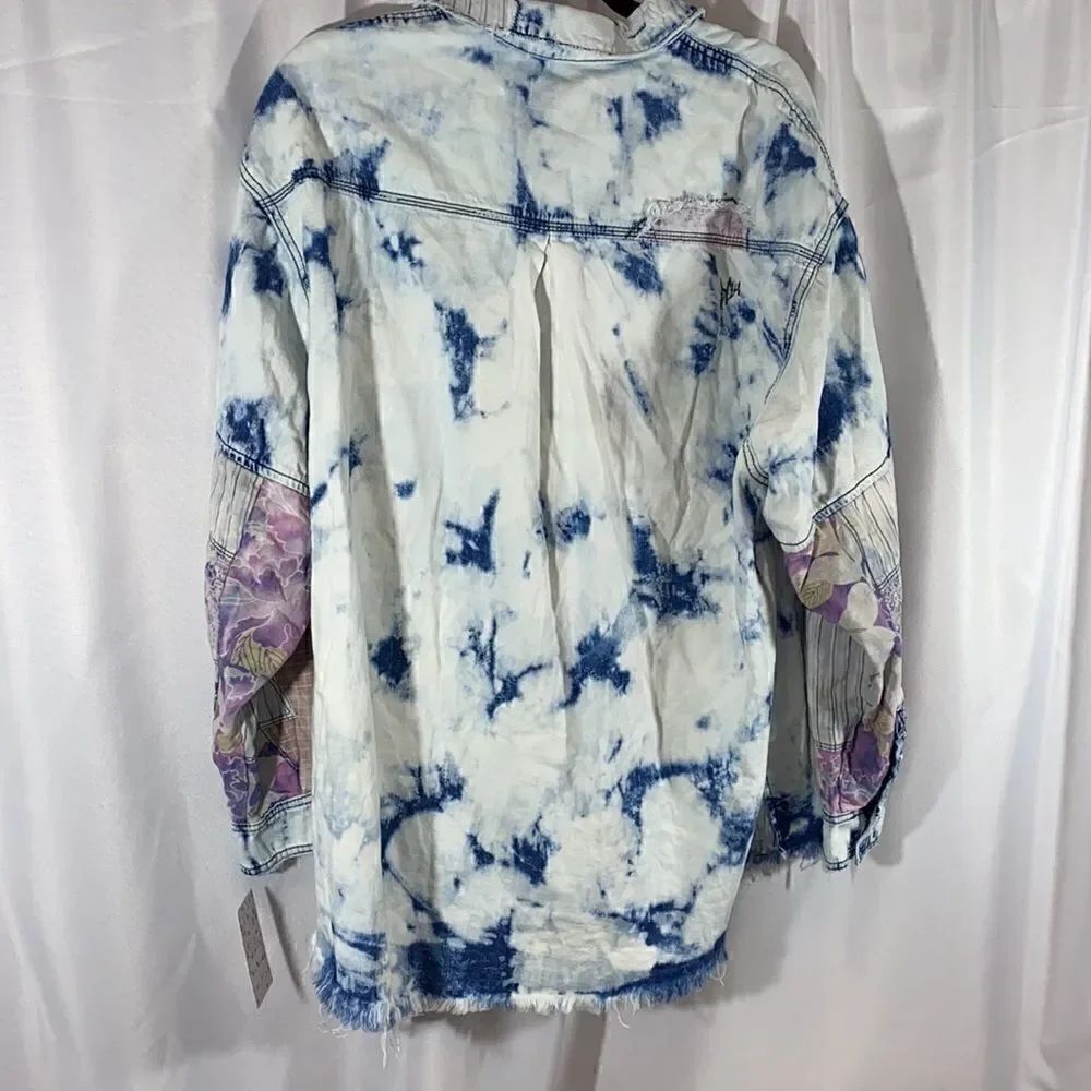 FREE PEOPLE SUNSHINE COAST PATCHWORK TOP NWT - Picture 11 of 12